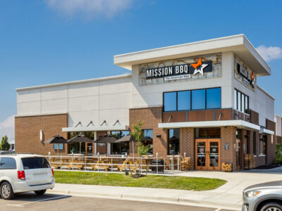 Mission BBQ development property by Hogan real estate