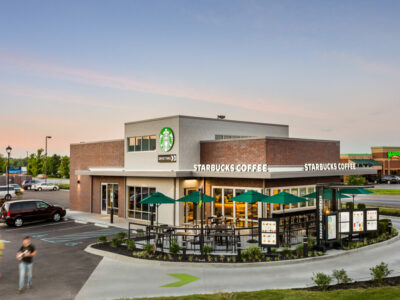 Starbucks development property by Hogan real estate