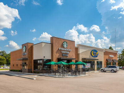 Starbucks development property by Hogan real estate