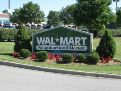Walmart sign