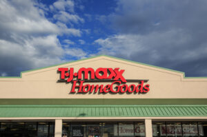 TjMaxx home goods store